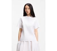 BOSS T-shirt Relaxed en coton mercerisé - Style Eharpa, 50552064 Blanc M
