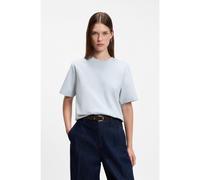 BOSS T-shirt Relaxed en coton mercerisé - Style Eharpa, 50552064 bleu clair M