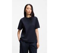 BOSS T-shirt Relaxed en coton mercerisé - Style Eharpa, 50552064 Bleu foncé XL