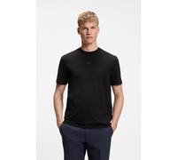 BOSS T-shirt Relaxed en coton stretch mélangé - Style TS_Urban Tech, 50564108 Noir XXL