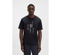 BOSS T-shirt Relaxed en jersey de coton à motif imprimé - Style Tee GRX Zone, 50552184 Bleu foncé XXXL