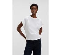 BOSS T-shirt Relaxed en jersey de coton avec logo manuscrit - Style C_Ecolorado, 50547799 Blanc L