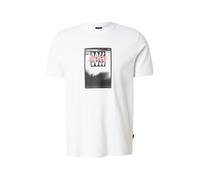 BOSS T-Shirt rose / noir / blanc, Taille L