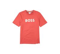 BOSS T-shirt en jersey de coton à logo imprimé pour enfant - Style J52711/72408A, J52711 Rouge 150