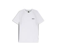 BOSS T-shirt Slim à séchage rapide et à teneur en stretch extensible - Style TS_TOC Spin CB, 50554544 Blanc XXXL