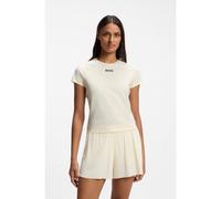 BOSS T-shirt Slim avec gestion de l’humidité - Style Elogofit2, 50569581 Jaune clair M
