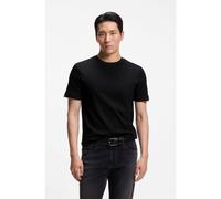 BOSS T-shirt Slim en coton à col rond - Style H-Tessler 195, 50565570 Noir L