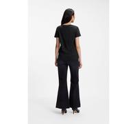 BOSS T-shirt Slim en coton à logo manuscrit - Style C_Elove_6, 50571415 Noir S