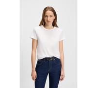 BOSS T-shirt Slim en coton mercerisé avec monogramme Double B - Style Eventsa8, 50545671 Blanc XL