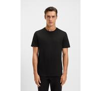 BOSS T-shirt Slim en coton mercerisé - Style Tessler 150, 50468395 Noir S
