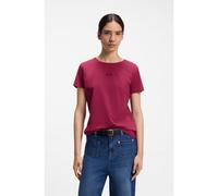 BOSS T-shirt Slim en coton - Style C_Elove_embro, 50554696 Rouge sombre M