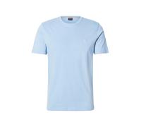 Hugo Boss T-shirt Tales en jersey de coton avec patch logo manches courtes bleu clair S Homme