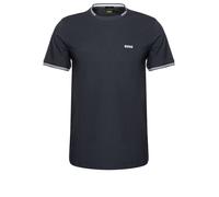 BOSS T-Shirt 'Taul' bleu marine / blanc, Taille XXL