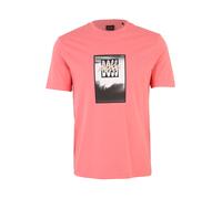 BOSS T-Shirt 'Te_Dj' beige / rouge clair / noir / blanc, Taille XXL