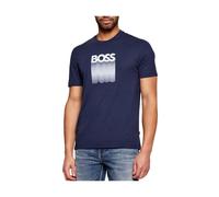 Boss - T-shirt Te Insignia - Homme - Tops - Bleu - Taille: 2XL