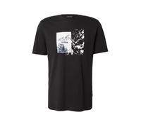 BOSS T-shirt Regular en jersey de coton léger - Style Te_Motors, 50566627 Noir XXL