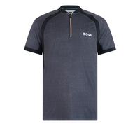 Boss - T-shirt technique manches courtes - Homme - Tops - Gris - Taille: M