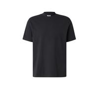 BOSS T-Shirt 'Tee Collar' noir / blanc, Taille L
