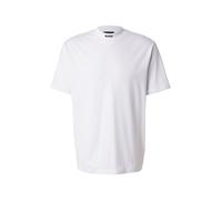 BOSS T-Shirt 'Tee Collar' noir / blanc, Taille XXXL
