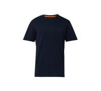 BOSS Hommes Tegood T-Shirt en Coton flammé avec détail logoté