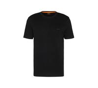 Hugo Boss T-shirt Tegood coton flammé manches courtes détail logoté noir Taille M