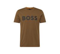 BOSS T-Shirt 'Thinking 1' olive / noir, Taille S