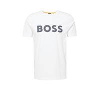 BOSS T-Shirt 'Thinking' noir / blanc, Taille 4XL