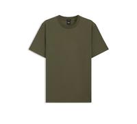 BOSS T-shirt en jersey de coton avec détail logoté - Style Thompson 01, 50565995 Vert sombre M