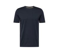 BOSS T-shirt Regular en jersey de coton avec col côtelé - Style Thompson 02, 50468972 Bleu foncé M