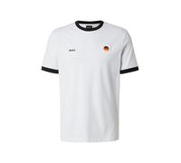 BOSS T-Shirt 'TS_BB' beige clair / jaune / rouge / noir, Taille XS