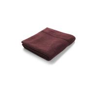 BOSS Tapis de bain à logo en coton de la mer Égée - Style LOFT Shell Bath mat 060090, BMAT-LOFT Rouge sombre ONESI