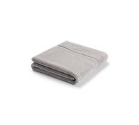 BOSS Tapis de bain en coton argenté de la mer Égée avec logo ton sur ton - Style LOFT SilverN Bath mat 060090, BMAT-1013447 Argent ONESI