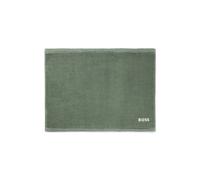 BOSS Tapis de bain en coton avec logo brodé contrastant - Style EDGE Mineral Bath mat 050, BMAT-EDGE Vert ONESI