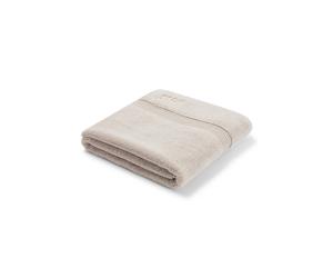 BOSS Tapis de bain en coton beige de la mer Égée avec logo ton sur ton - Style LOFT GreigeN Bath mat 060090, BMAT-1013454 Beige clair ONESI