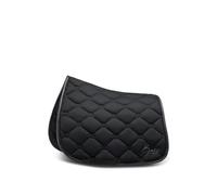 BOSS Tapis de selle d’équitation noir spécial dressage avec strass - Style SADDLE PAD JUMP GLITTER, B6H0707 Noir pcs.