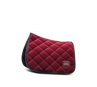 BOSS Tapis de selle d’équitation spécial dressage en velours cabernet - Style SADDLE PAD VELVET DRESSAGE, B6H0705 Rouge sombre pcs.