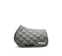 BOSS Tapis de selle d’équitation spécial saut d’obstacle - Style HAMPTON SADDLE PAD JUMP, B8H0801 Kaki pcs.