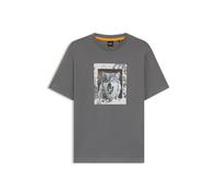 Boss Te_ Lupo T-Shirt, Gris Ouvert, 3XL Hommes