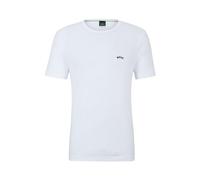 Boss Tee Curved Short Sleeve T-shirt Blanc 2XL Homme