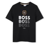 Boss - Tee-shirt Manches Courtes - Black - Garçon - 10 Ans