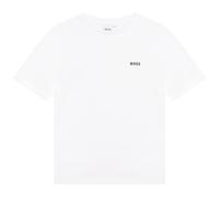 BOSS T-shirt Regular en coton avec logo imprimé pour enfant - Style J25P23/09B12A, J25P23 Blanc 126