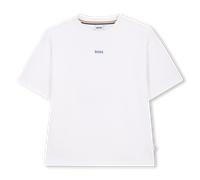 Boss - Tee-shirt Manches Courtes - Blanc - Garçon - 14 Ans