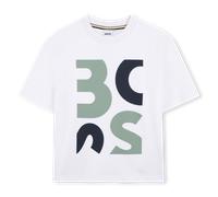 Boss - Tee-shirt Manches Courtes - Blanc - Garçon - 16 Ans