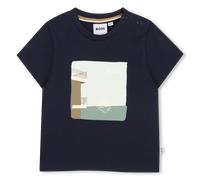 Boss - Tee-shirt Manches Courtes - Bleu Cargo - Garçon - 18 Mois