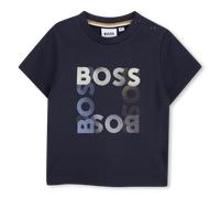 Boss - Tee-shirt Manches Courtes - Bleu Cargo - Garçon - 18 Mois