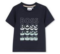 Boss - Tee-shirt Manches Courtes - Bleu Cargo - Garçon - 2 Ans