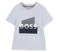 Boss - Tee-shirt Manches Courtes - Bleu Tendre - Garçon - 9 Mois