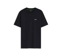 BOSS T-shirt en coton stretch avec détail logoté - Style Tee, 50506373 Bleu foncé XS