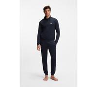 BOSS Tenue d’intérieur en coton stretch à logos - Style 365 Long Set, 50554873 Bleu foncé S