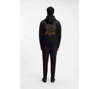 BOSS The Open sweat à capuche en coton mélangé avec motif graphique au dos - Style HOODIE THE OPEN26, 50573630 Noir XL